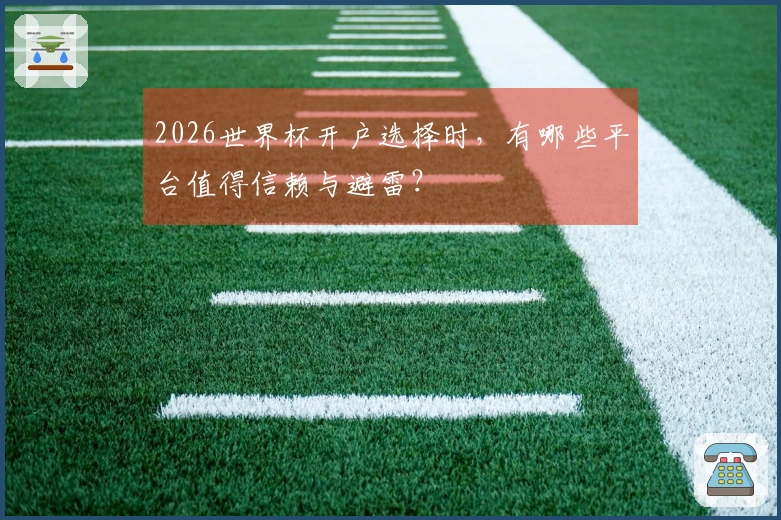 2026世界杯开户选择时，有哪些平台值得信赖与避雷？