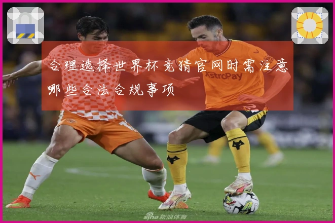 合理选择世界杯竞猜官网时需注意哪些合法合规事项