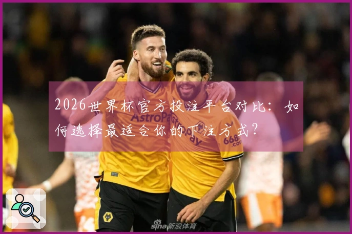 2026世界杯官方投注平台对比：如何选择最适合你的下注方式？